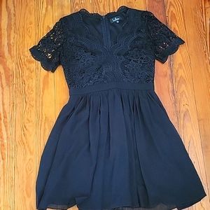 Lulu's black cocktail dress